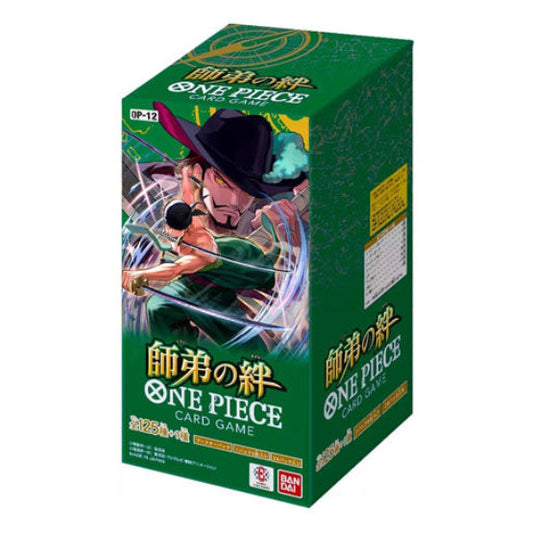 One Piece OP-12 Master and Student Bonds Booster Box (Japanese)