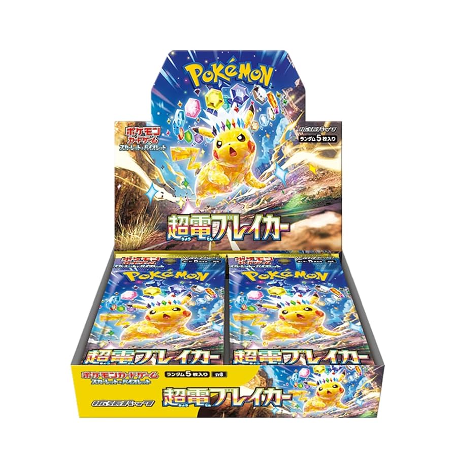 Pokemon TCG Super Electric Breaker SV8 Booster Box (Japanese)