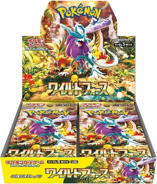 Pokemon TCG Wild Force sv5K Booster Box (Japanese)