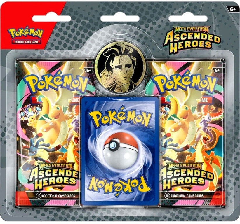 Pokemon TCG: Mega Evolution Ascended Heroes – 2 Pack Blister