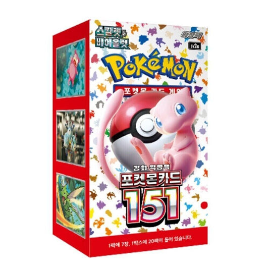 Pokemon TCG 151 sv2a Booster Box (Korean)