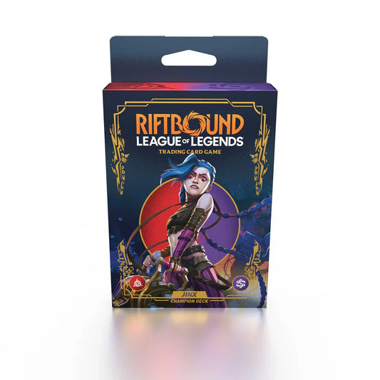 Riftbound: League of Legends Trading Card Game - Set 1 - Origins Champion Deck - Jinx