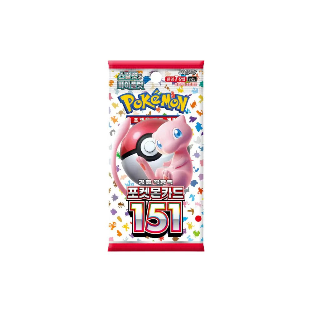 Pokémon TCG 151 sv2a Booster Pack (Korean)