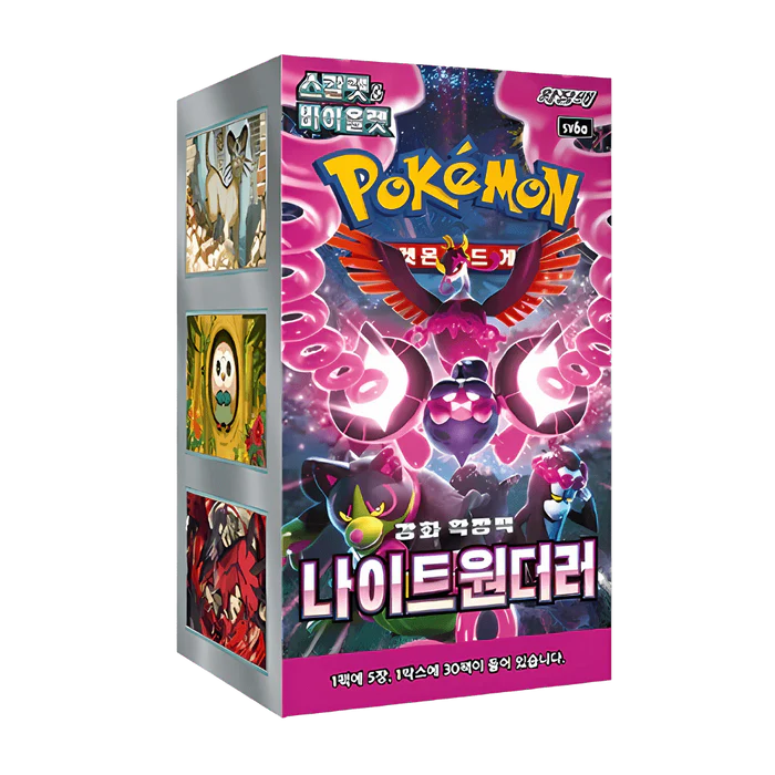Pokemon TCG Night Wanderer sv6a Booster Box (Korean)